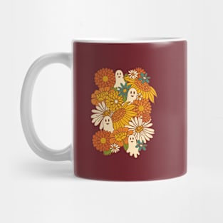 70s Boo Floral - Harvest Mug